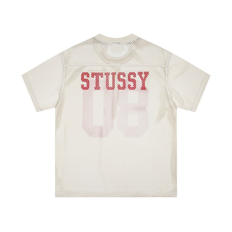 Stüssy Sporty Mesh Jersey T-Shirt "80" - 7