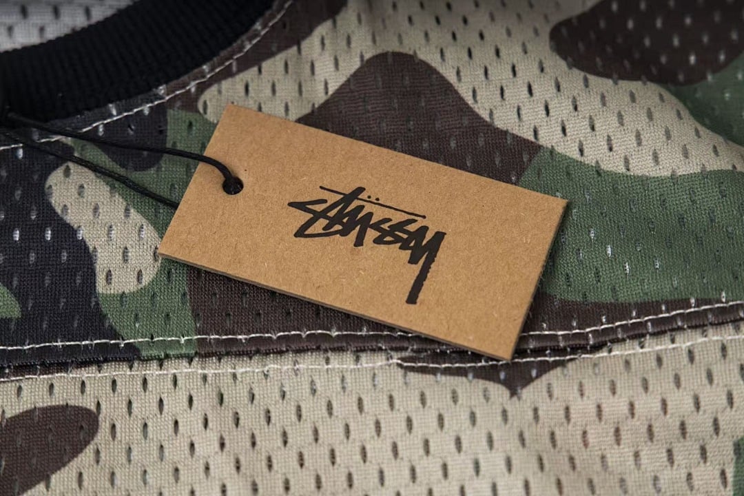 Stüssy Sporty Mesh Jersey T-Shirt "80" - 9