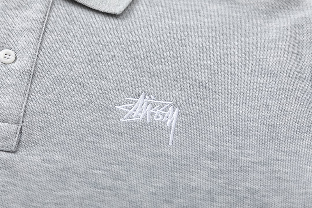 Stüssy Classic Logo Embroidery Polo Shirt - 16