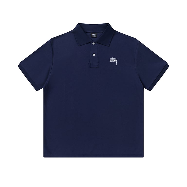Stüssy Classic Logo Embroidery Polo Shirt - 23