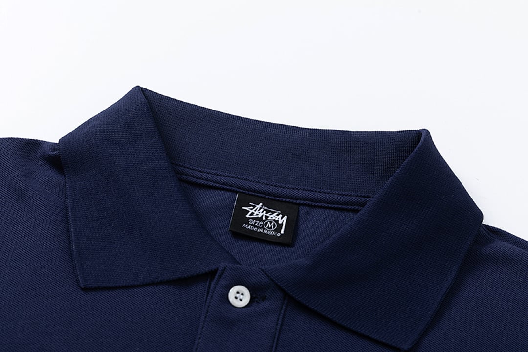 Stüssy Classic Logo Embroidery Polo Shirt - 25