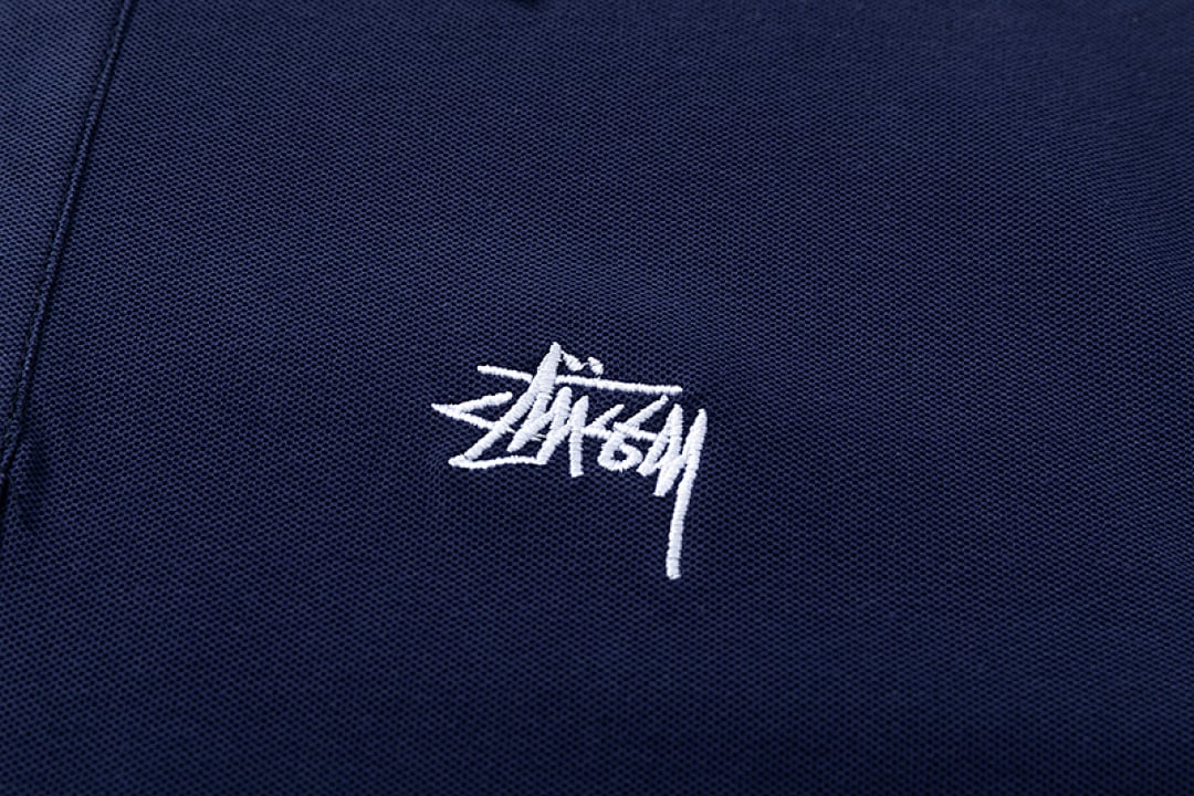 Stüssy Classic Logo Embroidery Polo Shirt - 26