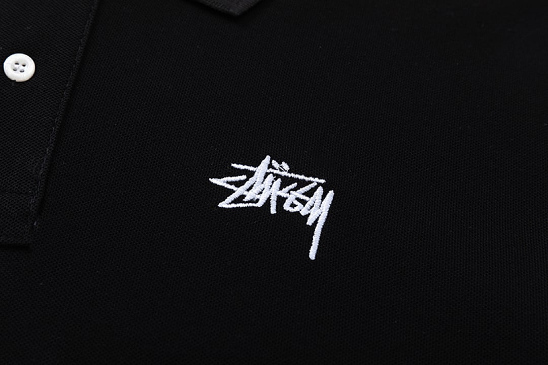 Stüssy Classic Logo Embroidery Polo Shirt - 36