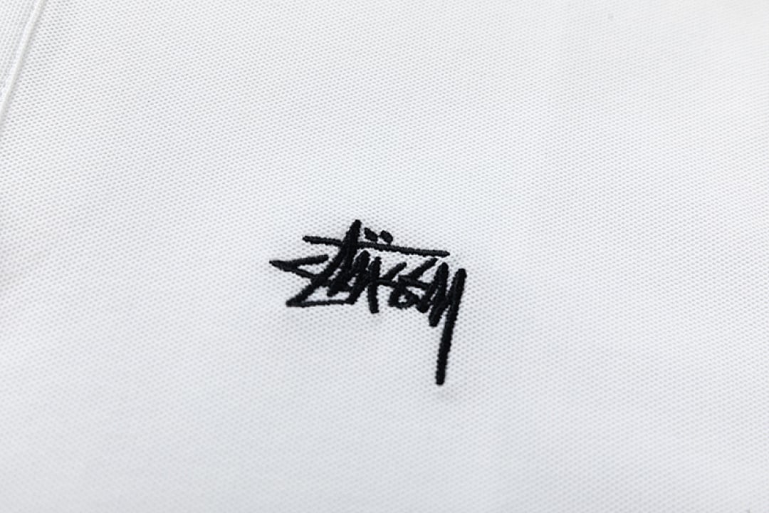 Stüssy Classic Logo Embroidery Polo Shirt - 7