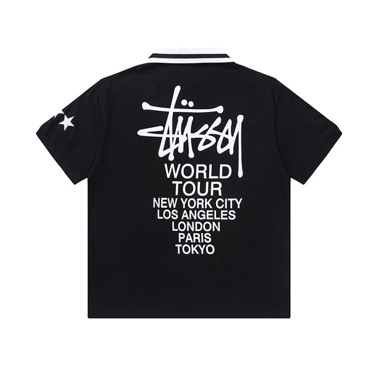 Stüssy Year-of-the-Dragon 8-Ball Embroidery Polo Shirt - 14