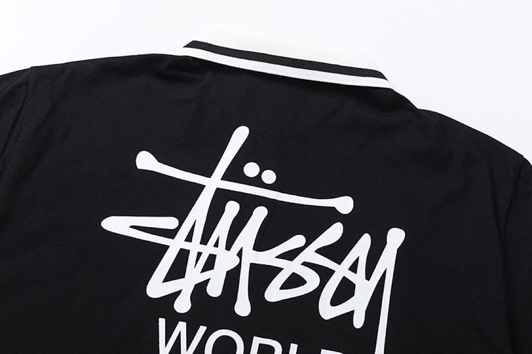 Stüssy Year-of-the-Dragon 8-Ball Embroidery Polo Shirt - 21