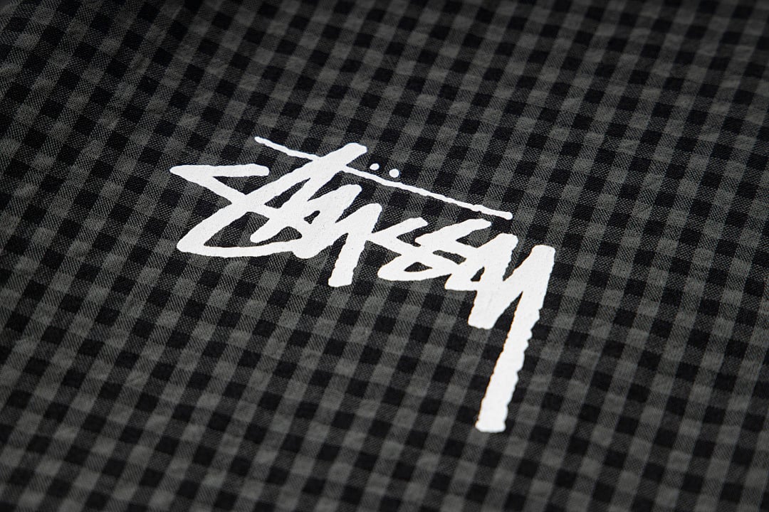 Stüssy 8-Ball Gingham Short Sleeve Shirt - 11