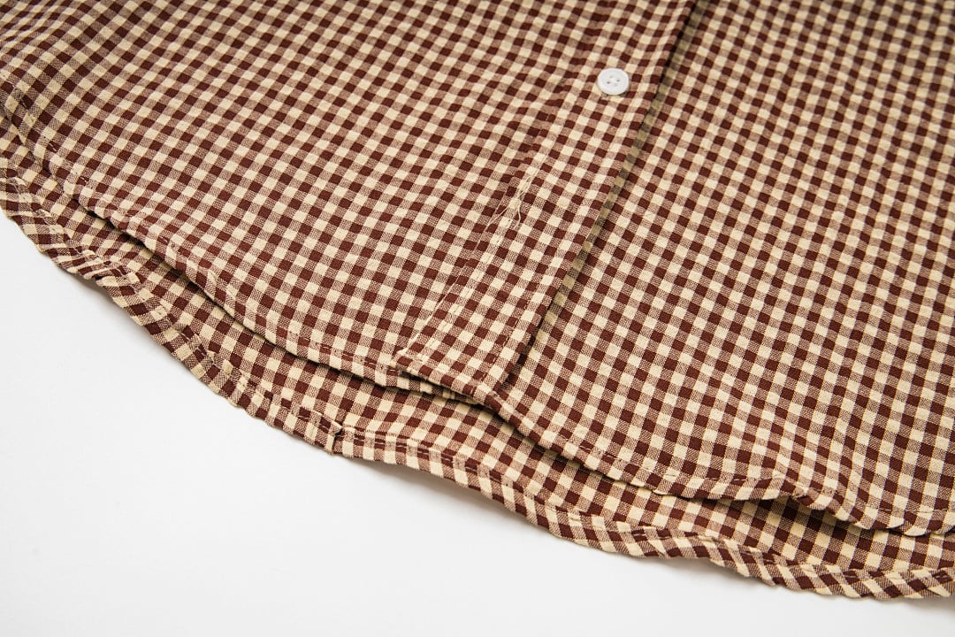 Stüssy 8-Ball Gingham Short Sleeve Shirt - 17