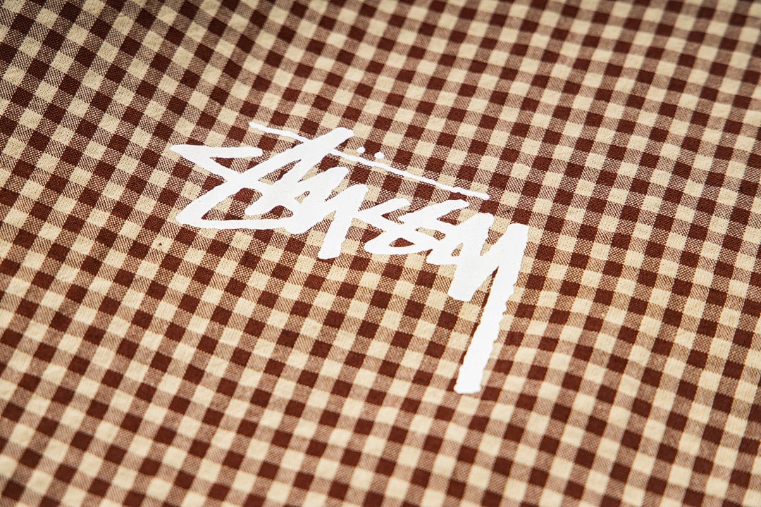 Stüssy 8-Ball Gingham Short Sleeve Shirt - 20