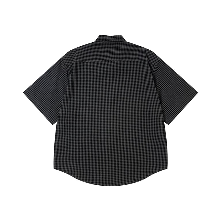 Stüssy 8-Ball Gingham Short Sleeve Shirt - 5