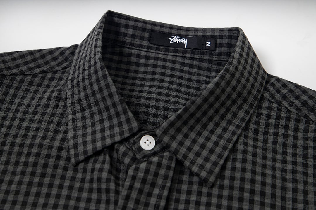 Stüssy 8-Ball Gingham Short Sleeve Shirt - 6