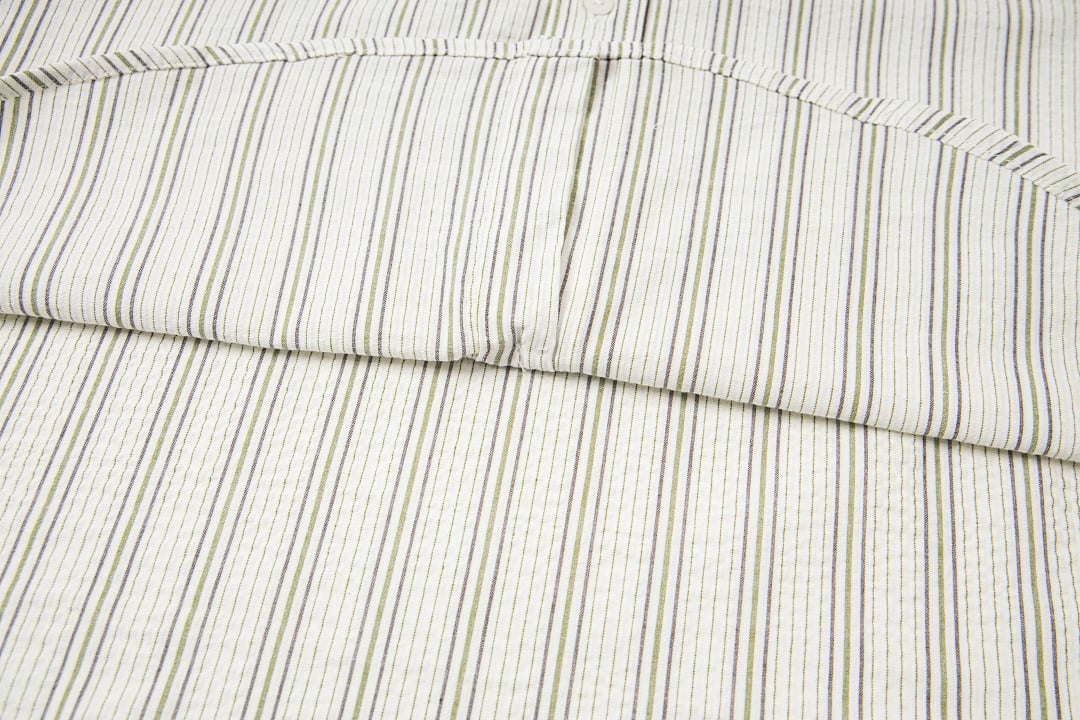 Stüssy Striped Short Sleeve Shirt Apricot - 14