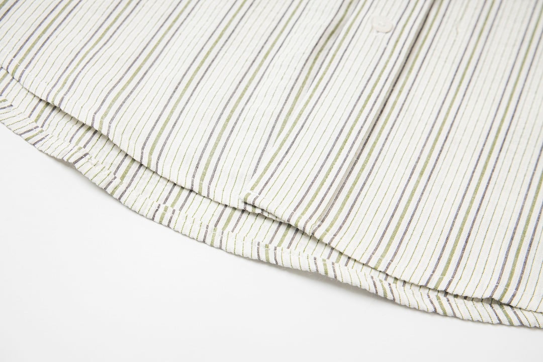 Stüssy Striped Short Sleeve Shirt Apricot - 10