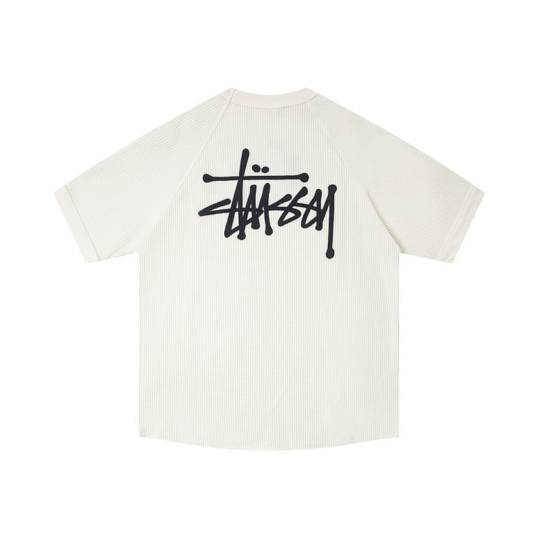 Stüssy Waffle-Knit Short-Sleeve T-Shirt - 14