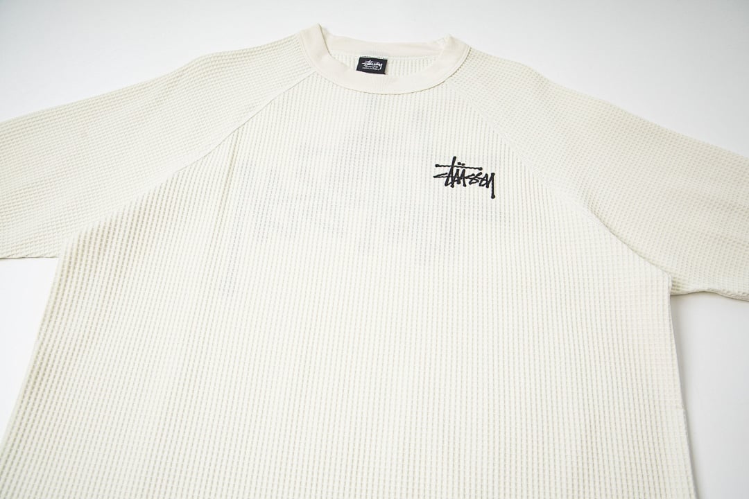 Stüssy Waffle-Knit Short-Sleeve T-Shirt - 16