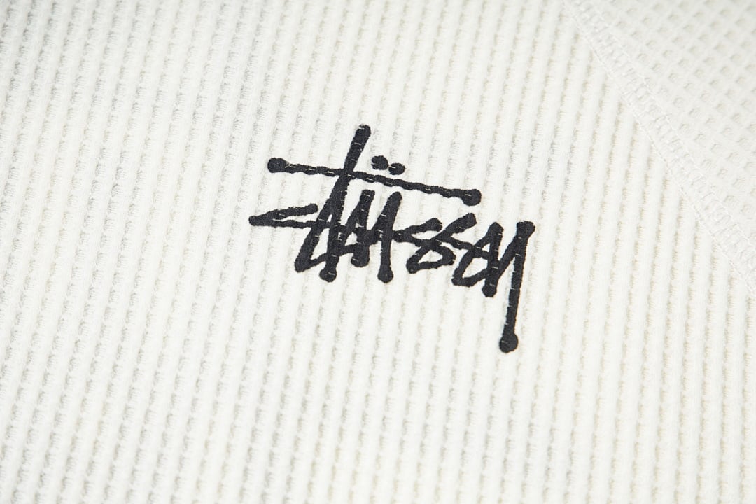 Stüssy Waffle-Knit Short-Sleeve T-Shirt - 17