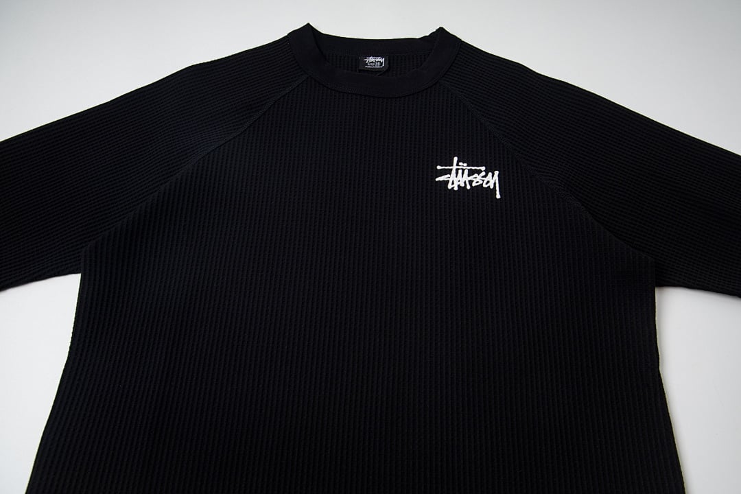 Stüssy Waffle-Knit Short-Sleeve T-Shirt - 6