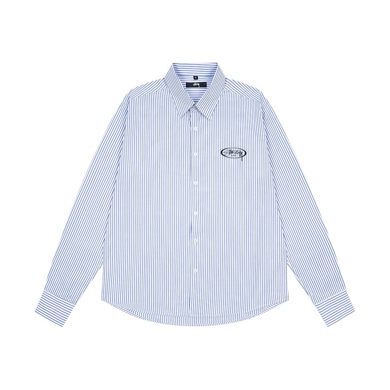 Stüssy Striped Long-Sleeve Shirt - 13