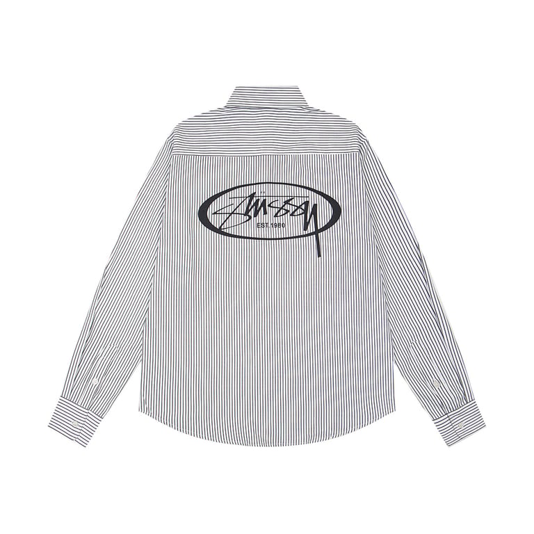 Stüssy Striped Long-Sleeve Shirt - 4