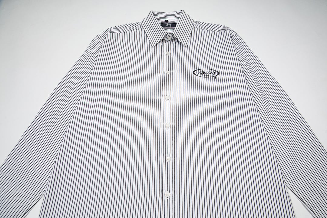 Stüssy Striped Long-Sleeve Shirt - 6