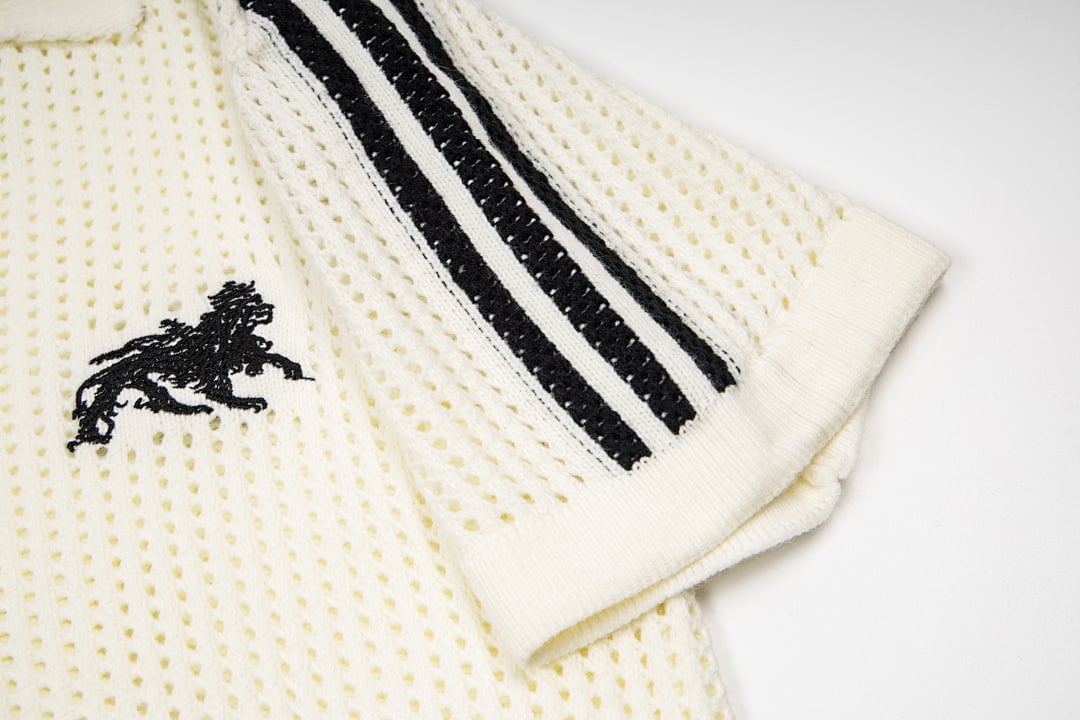 Stüssy Knit Polo 8-Ball Lion - 13