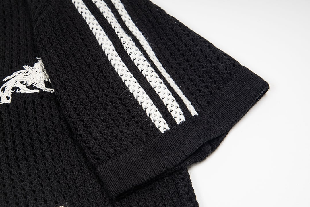 Stüssy Knit Polo 8-Ball Lion - 25