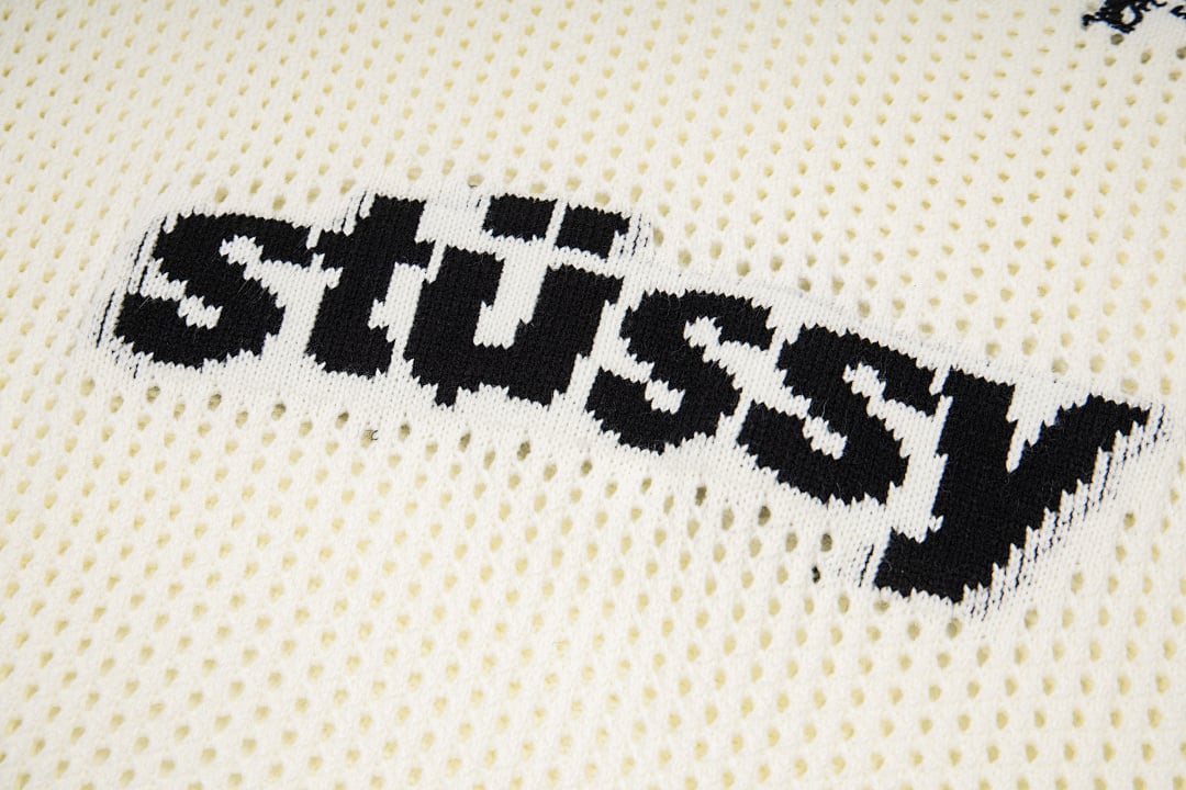 Stüssy Knit Polo 8-Ball Lion - 7