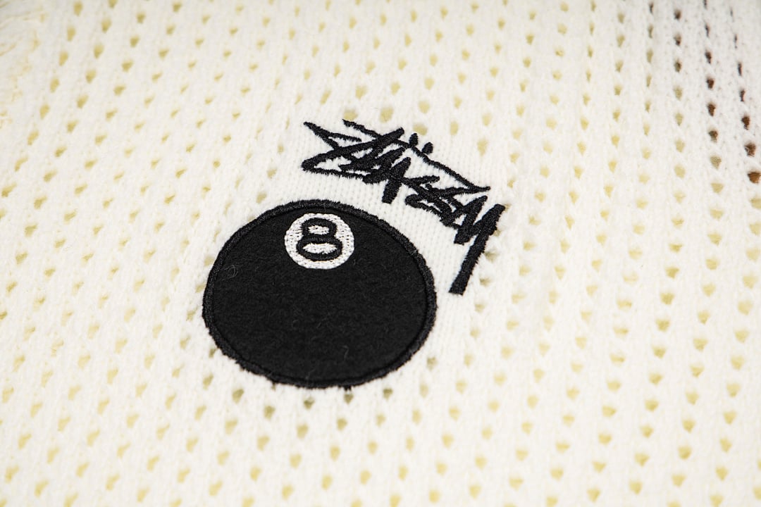 Stüssy Knit Polo 8-Ball Lion - 8