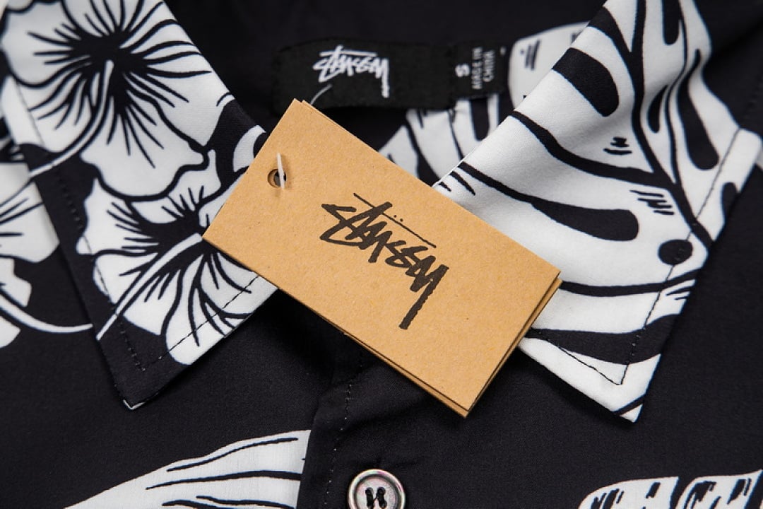 Stüssy Floral Print Short Sleeve Shirt - 14