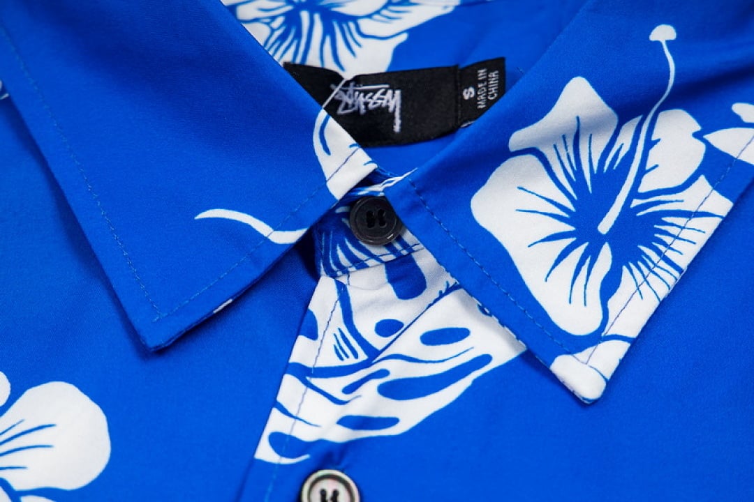 Stüssy Floral Print Short Sleeve Shirt - 7