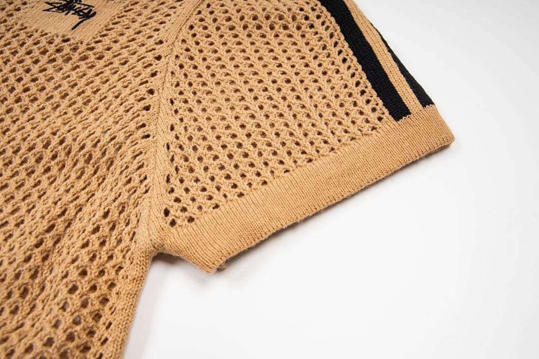 Stüssy Mesh Knit Polo - 12