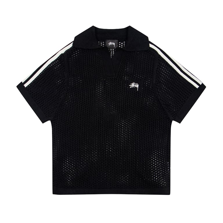 Stüssy Mesh Knit Polo - 13