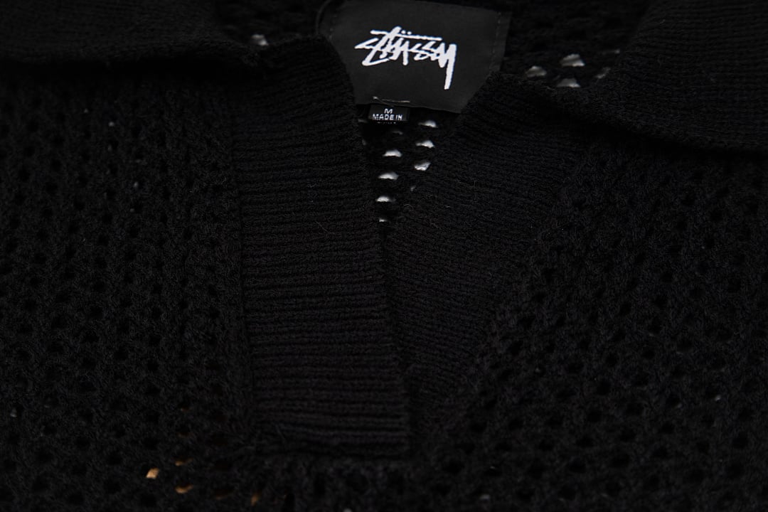 Stüssy Mesh Knit Polo - 16