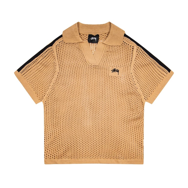 Stüssy Mesh Knit Polo - 3