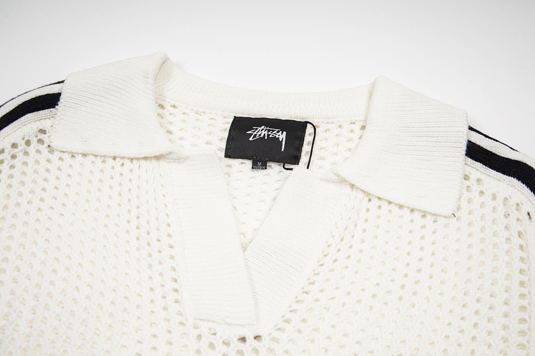 Stüssy Mesh Knit Polo - 25
