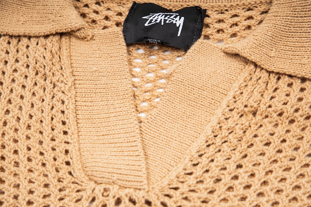 Stüssy Mesh Knit Polo - 6
