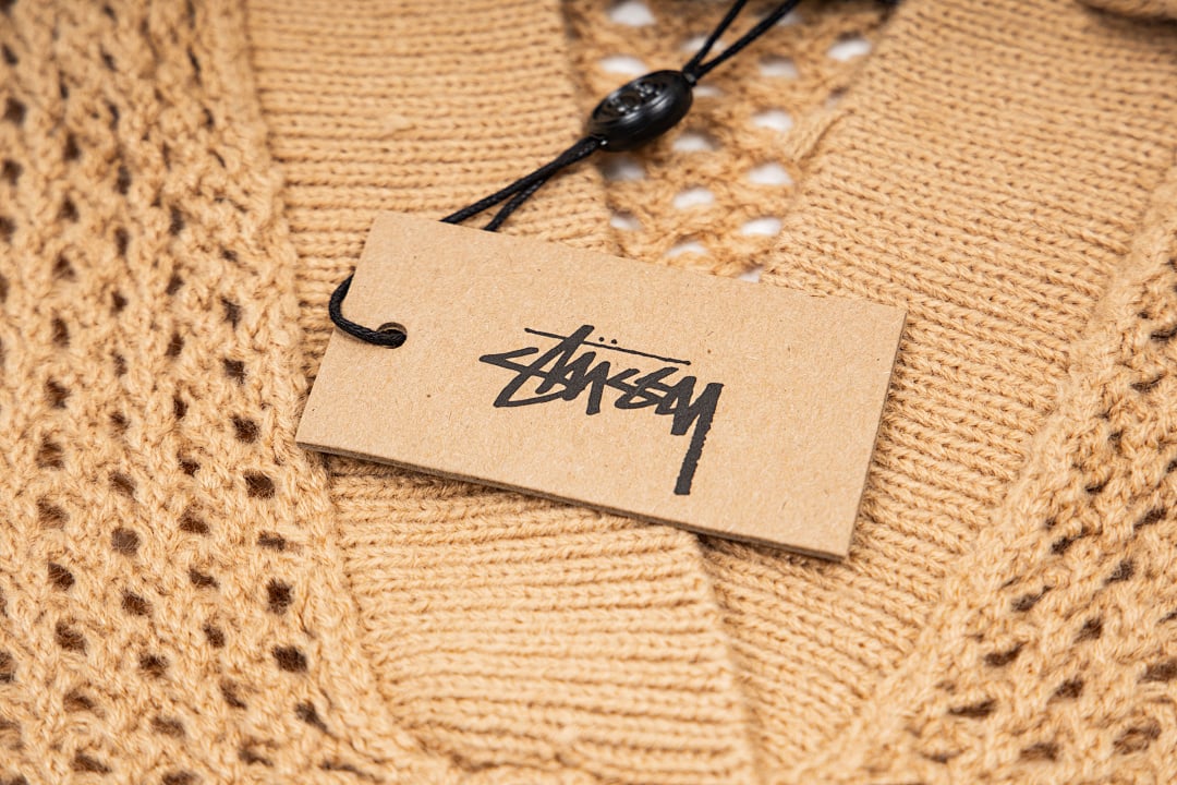 Stüssy Mesh Knit Polo - 7