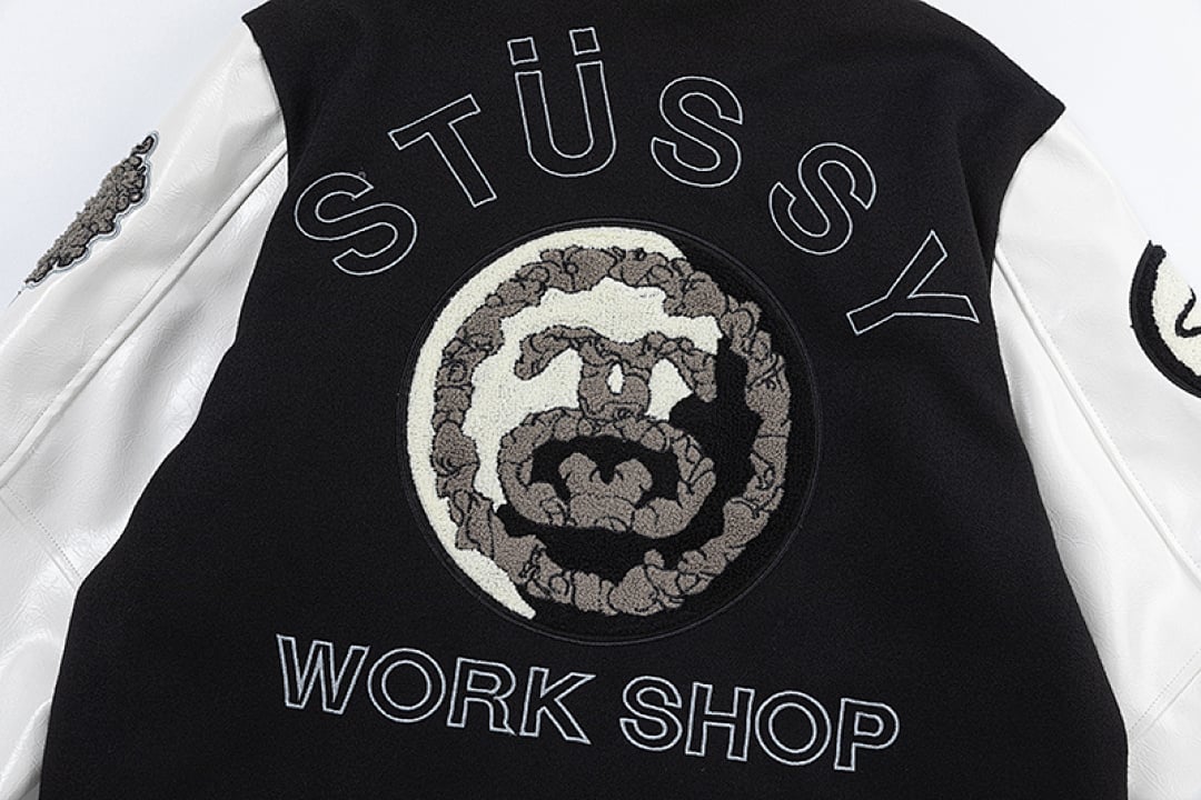 Stüssy x Our Legacy x Denim Tears TTL Varsity Jacket - 11