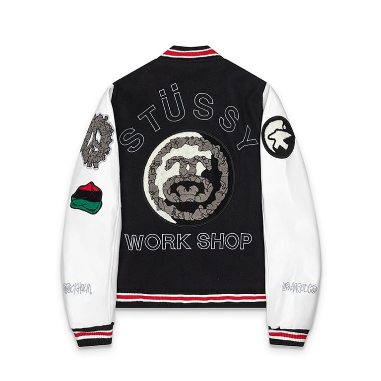 Stüssy x Our Legacy x Denim Tears TTL Varsity Jacket - 3