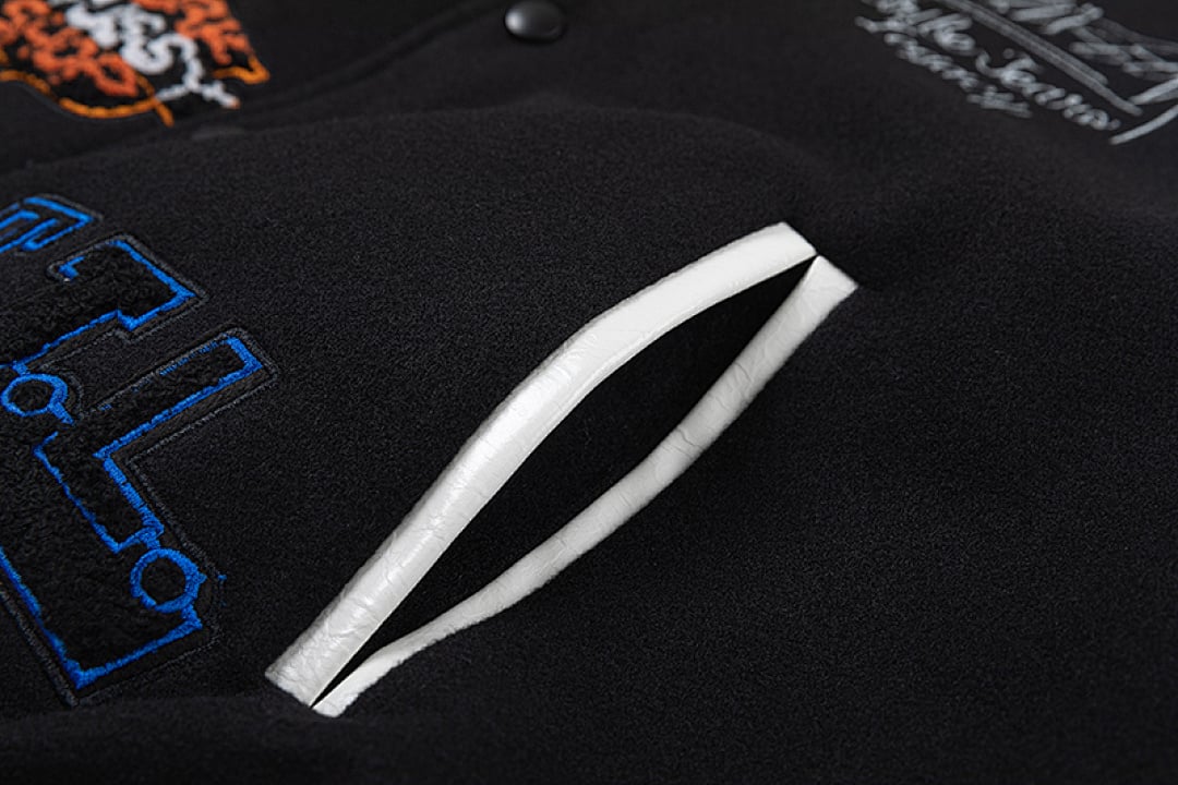 Stüssy x Our Legacy x Denim Tears TTL Varsity Jacket - 7