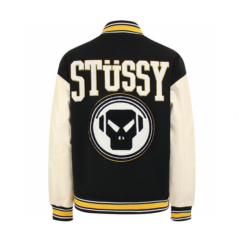 Stüssy x Metalheadz 30th Anniversary Varsity Jacket - 4