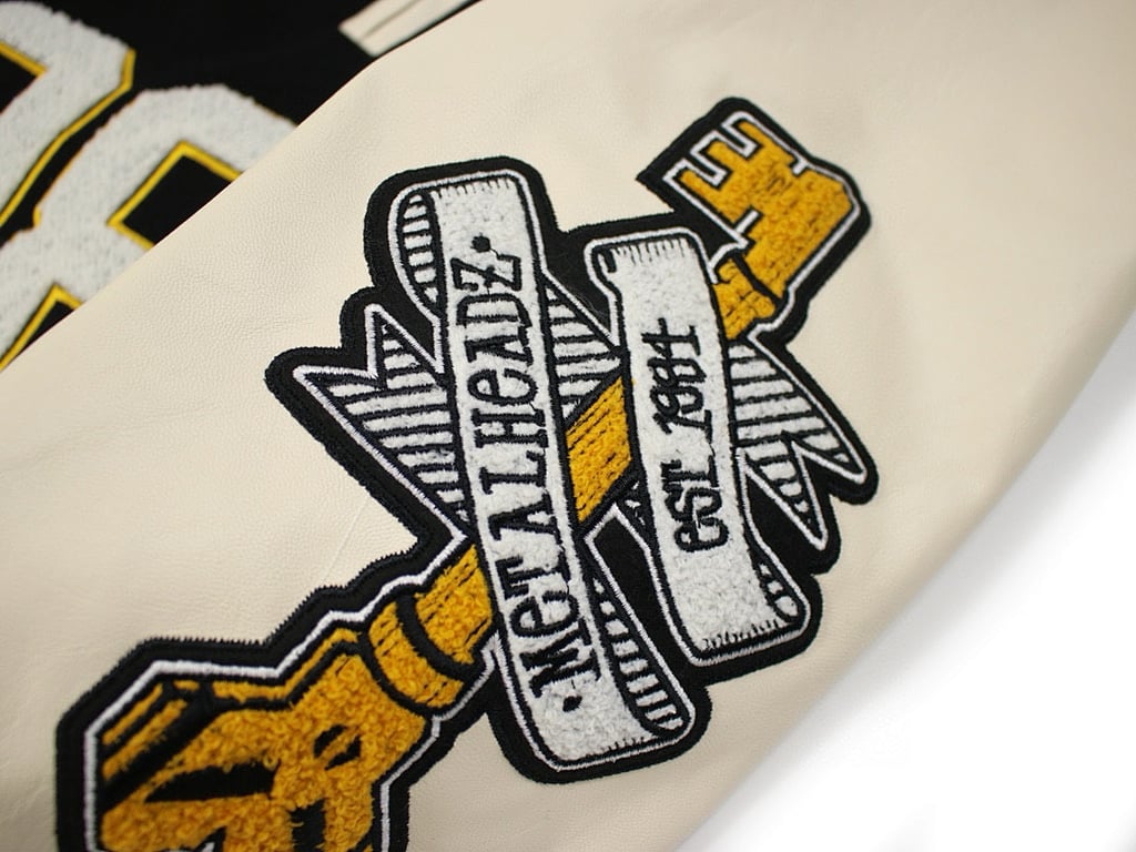 Stüssy x Metalheadz 30th Anniversary Varsity Jacket - 9