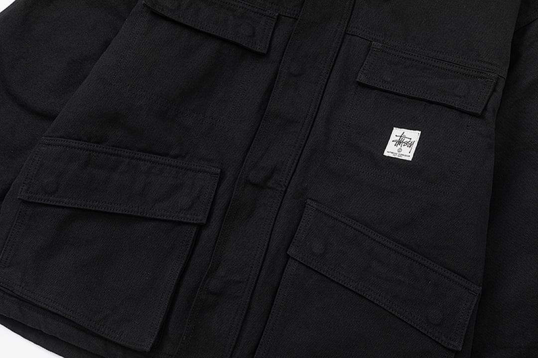 Stüssy Washed Multi-Pocket Jacket - 36