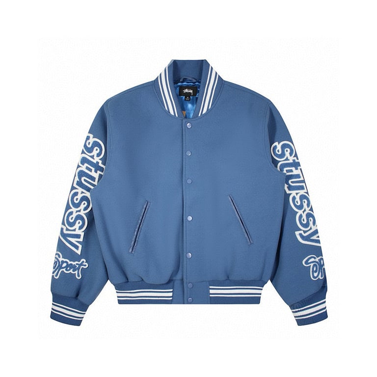 Stüssy 24SS Varsity Jacket - 12