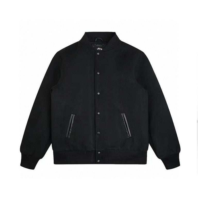 Stüssy 24FW "SPORT" Lettering Baseball Jacket - 3