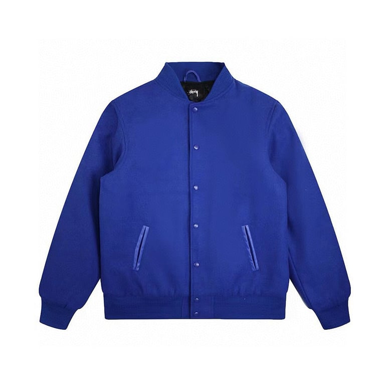 Stüssy 24FW "SPORT" Lettering Baseball Jacket - 9