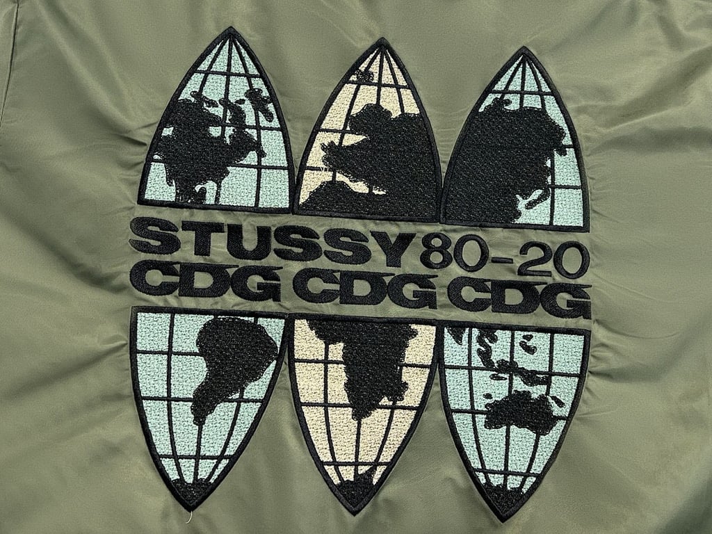 Stüssy x CDG 40th Anniversary MA-1 Bomber Jacket - 4
