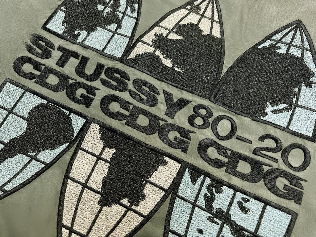 Stüssy x CDG 40th Anniversary MA-1 Bomber Jacket - 9