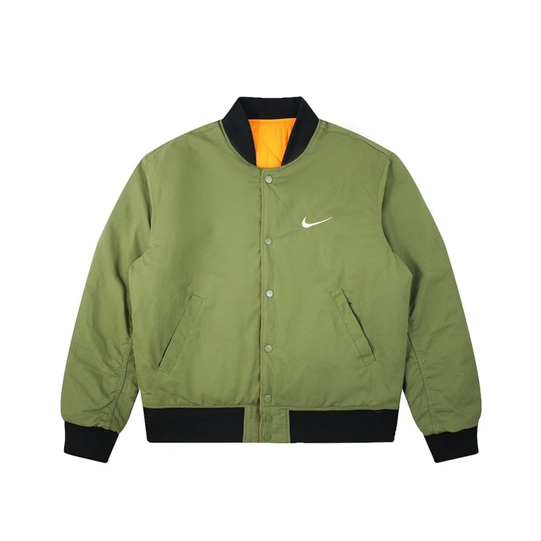Stüssy x Nike Reversible Pilot Bomber Jacket Green - 2