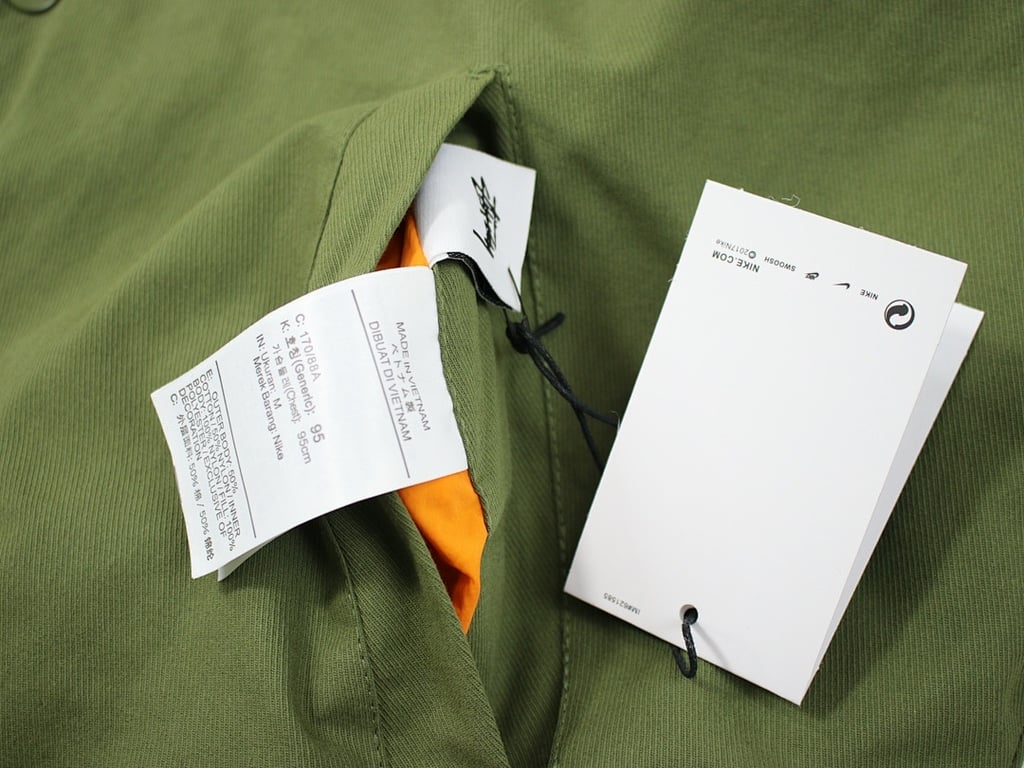 Stüssy x Nike Reversible Pilot Bomber Jacket Green - 6